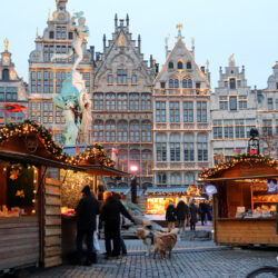 【ベルギー】淡い色彩にうっとり。アントワープのクリスマスマーケット